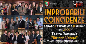 Colleferro. “Improbabili Coincidenze” al “Vittorio Veneto” Sabato 11 e Domenica 12 Giugno alle ore 21 al con la Compagnia “Officina Teatro” - Cronache Cittadine