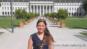 Auf Stippvisite am Eck: Deutsche Weinkönigin zeigt sich begeistert von Koblenz - Rhein-Zeitung