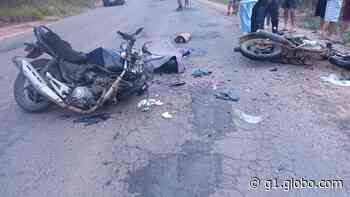 Dois motociclistas morrem em acidente na MG-126, em São João Nepomuceno - Globo