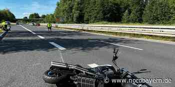 Geisterfahrer erfasst Motorrad in Franken: Biker wohl in Lebensgefahr - Nordbayern.de