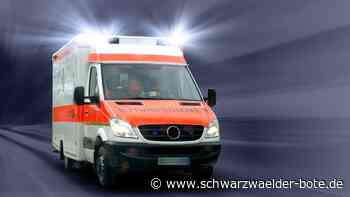 Unfall bei Ebhausen - Autofahrer stirbt nach medizinischem Notfall - Schwarzwälder Bote