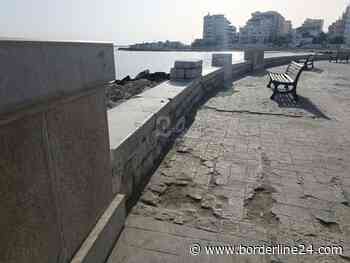 Bari, tra marciapiedi rotti e sporcizia: ecco la rotonda sul mare dimenticata - Borderline24.com