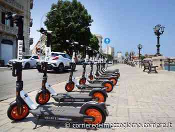 Monopattini elettrici a Bari, nuove regole entro due anni. Ma il Comune anticipa: giubbini obbligatori - Corriere del Mezzogiorno