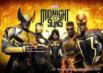 Marvel Midnight Suns tactical RPG game launches October 7th