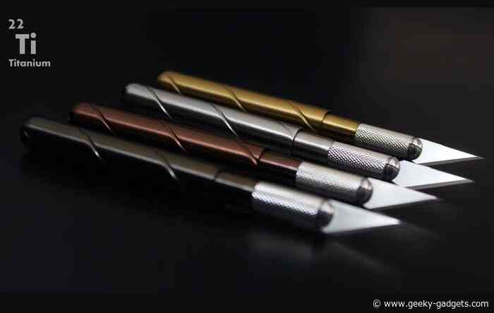 Transforming Blade precision knife the perfect crafters EDC blade