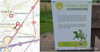 Hondenzone Parkbos verhuist naar Polderdreef | De Pinte | hln.be - Het Laatste Nieuws