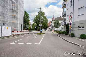 Vollsperrung der Margarete-Steiff-Straße: Wegen Gebäudesanierung in Giengen: Das ändert sich an der Verkehrsführung - Heidenheimer Zeitung