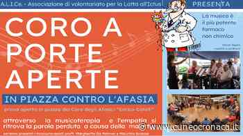 FOSSANO/ In piazza contro l'afasia: prove aperte al pubblico con il coro "Enrico Catelli" - Cuneocronaca.it
