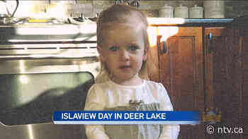 Deer Lake changes name to 'Islaview' for a day to remember little girl - ntv.ca - NTV News
