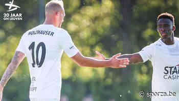 Oefenduels: Holzhauser scoort 2 keer in oefenpot van nieuwe club OH Leuven - sporza.be