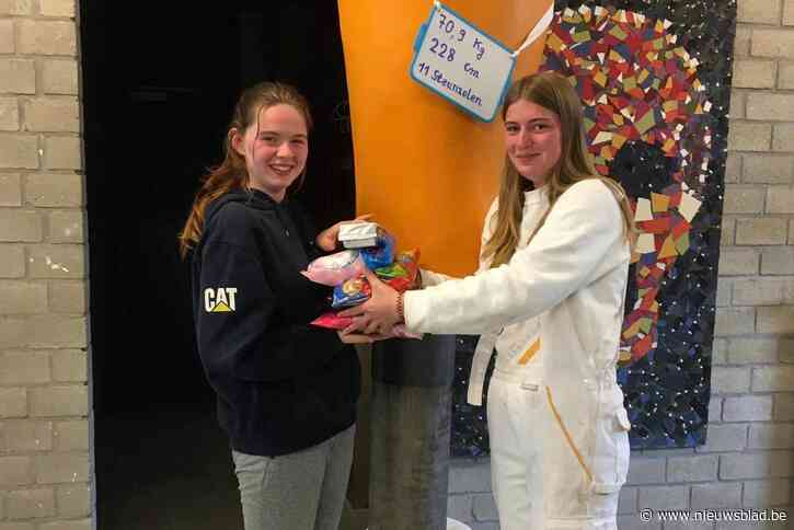 Hoeveel weegt deze reuzenprothese?