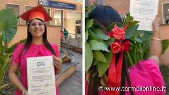 Emanuela D'Onofrio si è laureata: confetti rossi tra Colletorto e Rieti - Termoli Online
