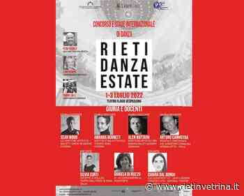 Rieti Danza Estate, dall'1 al 3 luglio la IX edizione della grande kermesse - Rietinvetrina