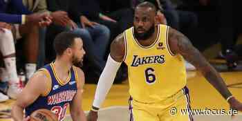 NBA-Gigant LeBron James bald bei Golden State Warriors von Stephen Curry? - FOCUS Online