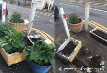 Spruce up of crime-hit road scuppered by thieves - Kent Online