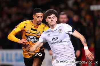 Luton midfielder Thorpe starts as Wales U21s suffer late defeat to Netherlands U21s - Luton Today