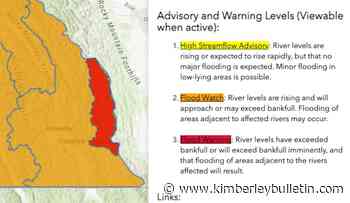 Flood warning issued for Elk River – Kimberley Daily Bulletin - Kimberley Bulletin