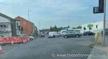 Bolton: Crash causes traffic chaos at Moss Bank Way/ Blackburn Road junction