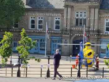 Air Ambulance called following incident in Darwen