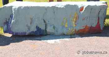 Pride display at Newburgh market targeted by vandals - Global News