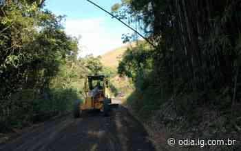 Prefeitura de Vassouras realiza obras nas estradas vicinais - O Dia