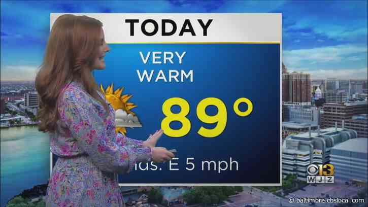 Maryland Weather: Warm & Humid Wednesday