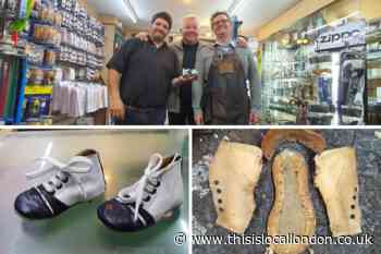 Family treasure Tottenham boots restored by cobblers