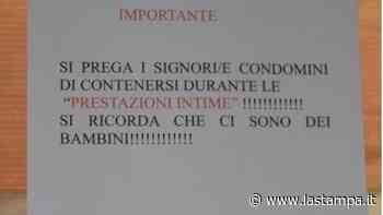 “Basta effusioni”: l’avviso nel condominio osè di Vercelli e il post diventato virale - La Stampa