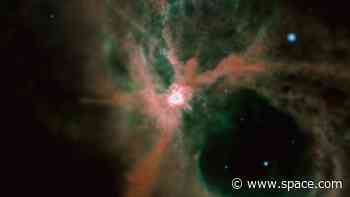 How baby stars blow bubbles as they are ejected from their nurseries