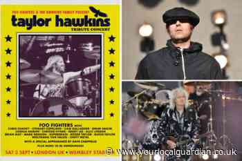 Foo Fighters, Liam Gallagher, Brian May and more to play at Taylor Hawkins tribute concert
