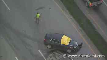 Multi-Vehicle Crash Closes Ramp Off Palmetto Expressway