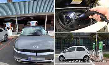 Electric car owner struggles to charge on road trip between Sydney and Canberra in Hyundai IONIQ 5 - Daily Mail