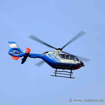Polizei mit Hubschrauber in Balve und Hemer unterwegs - Radio MK