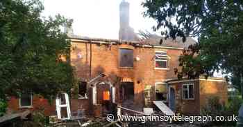 Dramatic pictures show fire tearing through Stallingborough farmhouse - Grimsby Live