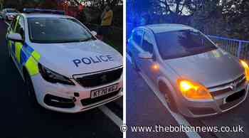 Bolton: Drink driver reportedly rammed police car while trying to escape officers