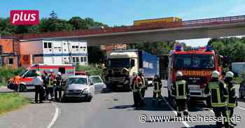 Unfall bei Haiger: Autofahrer schwer verletzt - Mittelhessen