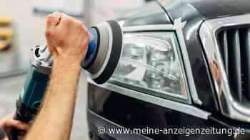 Auto-Scheinwerfer auf keinen Fall polieren: TÜV steht auf dem Spiel
