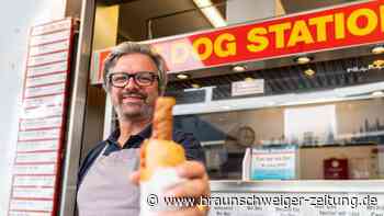 H-Blockx-Sänger verkauft Hotdogs in Münster
