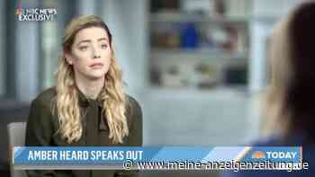 Amber Heard gibt erstes TV-Interview nach Prozess gegen Ex-Mann Johnny Depp