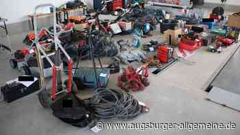 Baustellen-Diebstähle im Raum Augsburg: Polizei fasst Verdächtigen