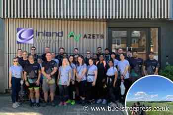 Azets Beaconsfield team stunt raises thousands - Bucks Free Press
