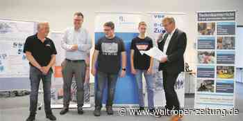 WZ+ Drohne von zwei Waltroper Schülern ist bald über dem Rütgers-Werk im Einsatz - Waltroper Zeitung