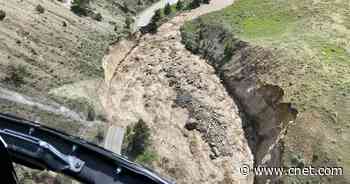 Yellowstone National Park's Extreme Flooding Washes Out Roads, Shuts Off Access     - CNET