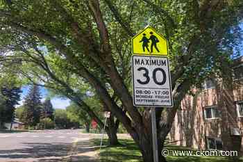 New Saskatoon playground and school speed limit zones to take effect Sept. 1 - CKOM News Talk Sports