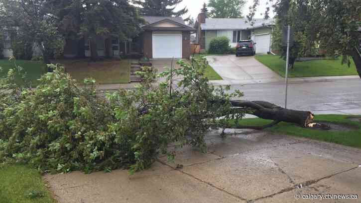 The end of the signifcant rain for Calgary is near...for now