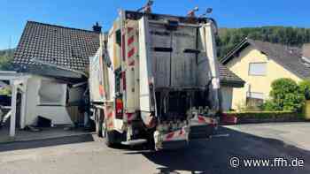 Eppstein: Müllauto rollt in Wohnhaus - HIT RADIO FFH