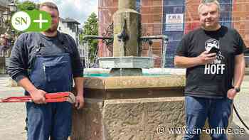 Bückeburg: Brunnen auf Marktplatz läuft jetzt energieeffizient und digital - Schaumburger Nachrichten