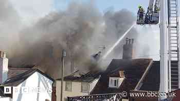 Harwich pub blaze tackled by 60 firefighters