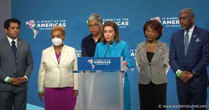 Video of What Maxine Waters' Did with Her Face Behind Pelosi Goes Viral