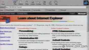 Internet Explorer is no more. CNN reported on the 'browser wars' it started in 1996